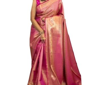 Women's Kanjivaram Soft Silk Saree